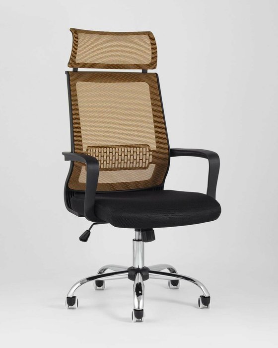 Кресло офисное оранжевого цвета - купить Офисные кресла по цене 9690.0
