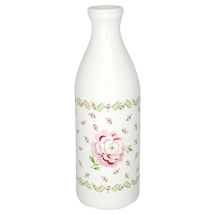 Бутылка для молока Lily petit white из фарфора