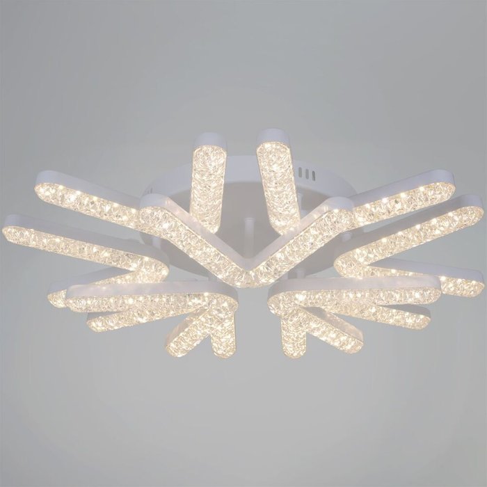 Потолочная люстра 72190-0.3-09 WH (акрил, цвет прозрачный) - лучшие Потолочные люстры в INMYROOM Потолочная люстра 72190-0.3-09 WH (акрил, цвет прозрачный) - лучшие Потолочные люстры в INMYROOM