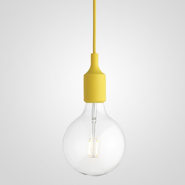 Подвесной светильник Muuto желтого цвета