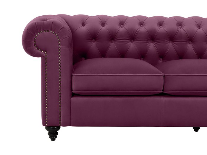 Диван Chester Classic бордового цвета - лучшие Прямые диваны в INMYROOM