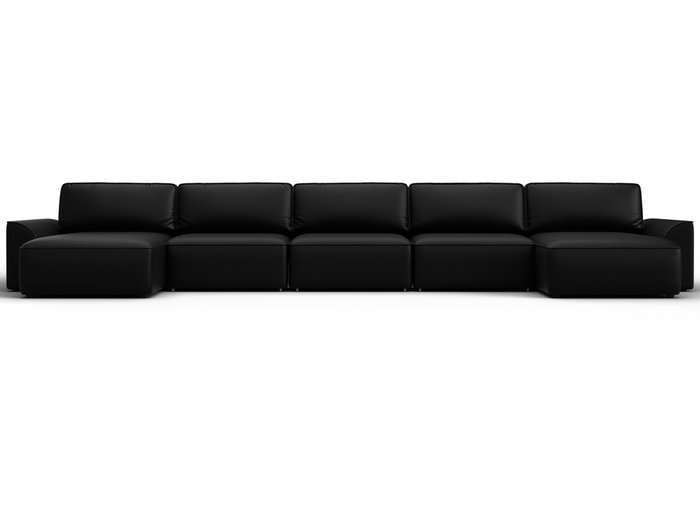 Угловой диван кровать Лига-048 МегаЛонг черного цвета (экокожа) - купить Угловые диваны по цене 170990 Угловой диван кровать Лига-048 МегаЛонг черного цвета (экокожа) - купить Угловые диваны по цене 170990