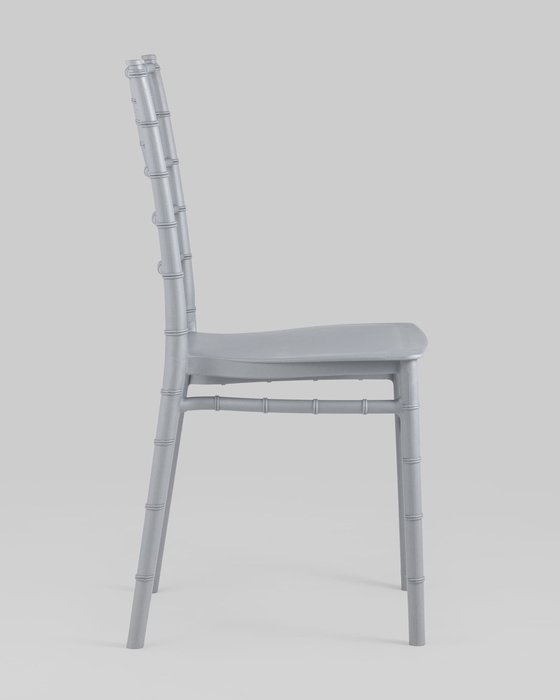 Стул Chiavari Кьявари серебряного цвета - лучшие Обеденные стулья в INMYROOM
