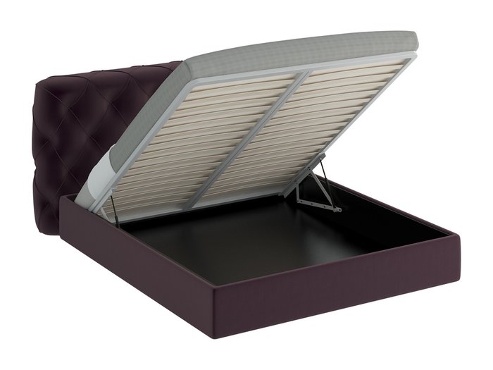 Кровать Ember фиолетового цвета 180х200 - купить Кровати для спальни по цене 55890.0