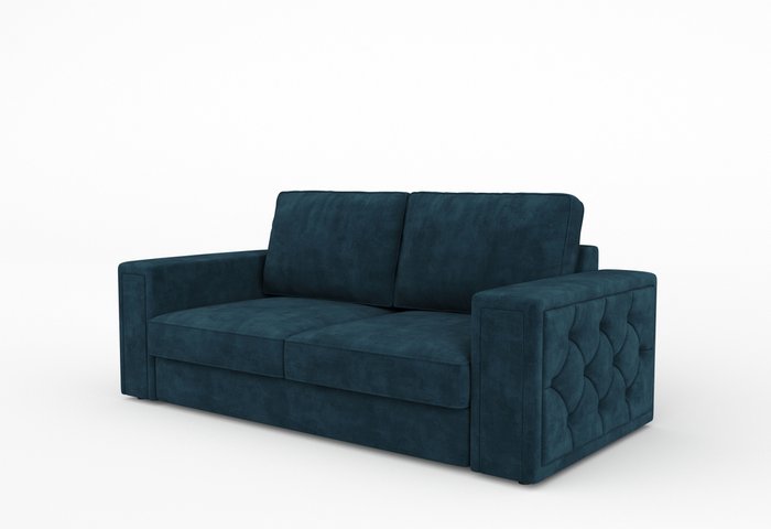 Диван-кровать Вивьен синего цвета - лучшие Прямые диваны в INMYROOM