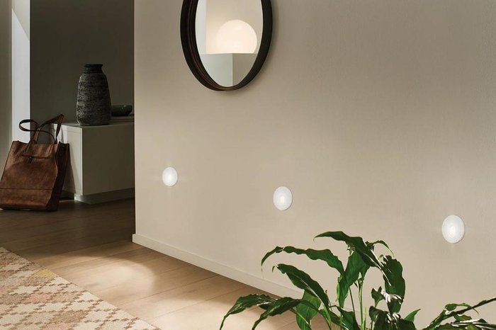 Встраиваемый светодиодный светильник Wall белого цвета - купить Встраиваемые споты по цене 4610.0
