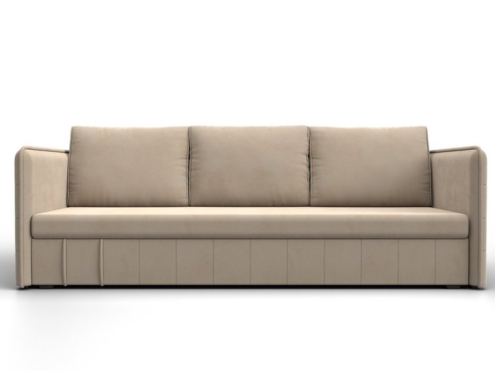 Прямой диван-кровать Слим бежевого цвета - купить Прямые диваны по цене 48990 Прямой диван-кровать Слим бежевого цвета - купить Прямые диваны по цене 48990