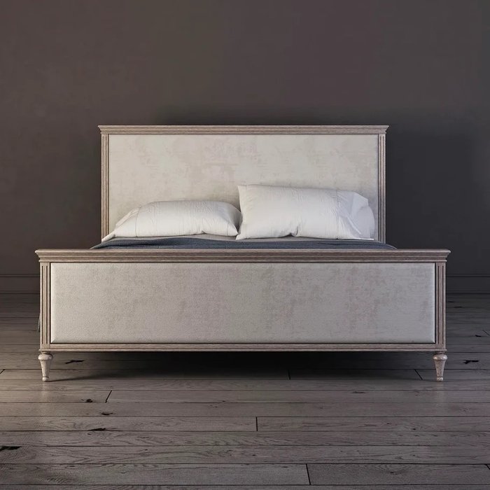 Кровать Riverdi с мягким изголовьем 180х200  - купить Кровати для спальни по цене 214500.0