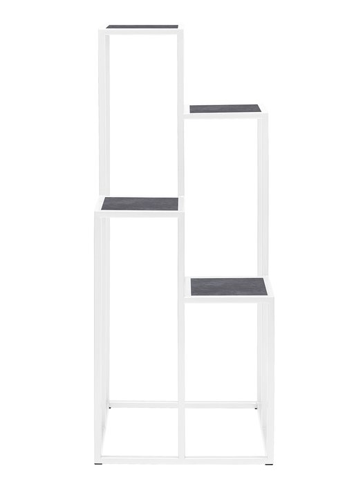 Столик подставка под кашпо для цветов Tori серо-белого цвета - купить Консоли по цене 8490.0
