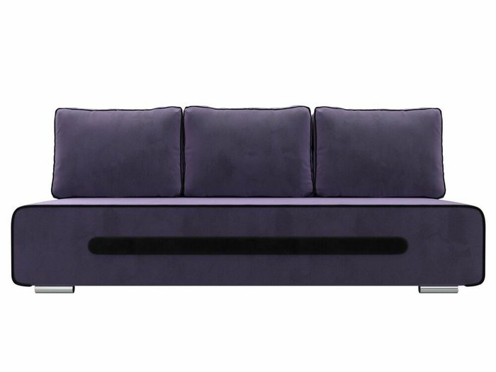 Прямой диван-кровать Приам фиолетового цвета - купить Прямые диваны по цене 35999.0