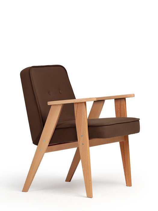 Кресло Несс zara коричневого цвета