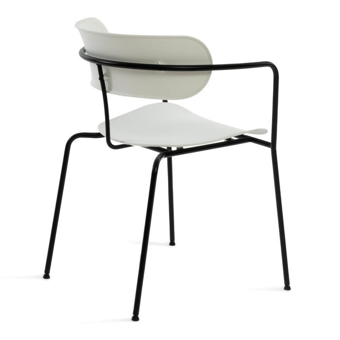 Набор из двух стульев Van Hallen белого цвета - лучшие Обеденные стулья в INMYROOM