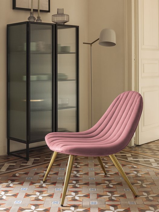 Стул Marlene розового цвета  - купить Обеденные стулья по цене 66990.0