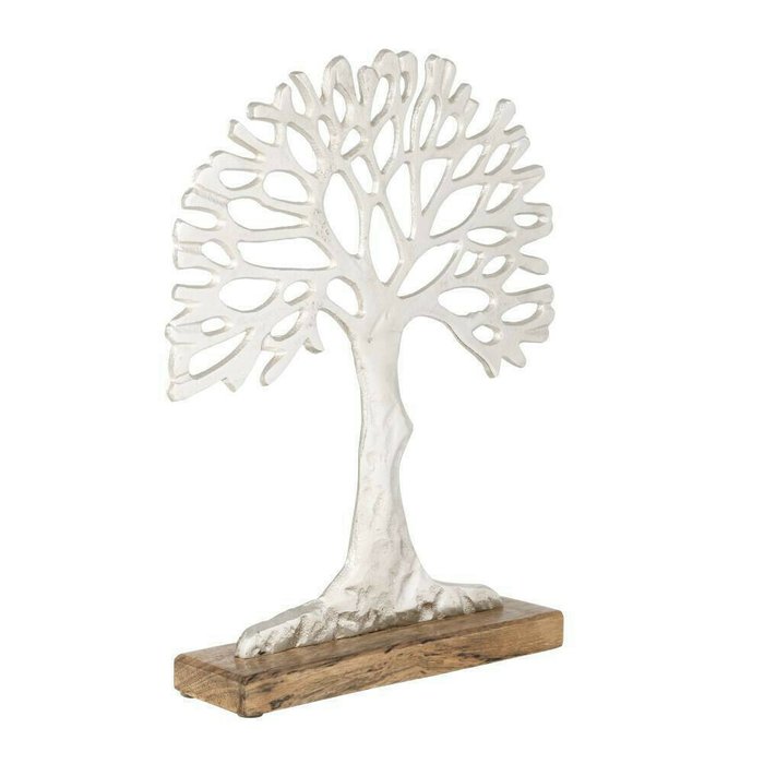 Фигурка дерево Kemaman серебристого цвета - купить Фигуры и статуэтки по цене 3290.0