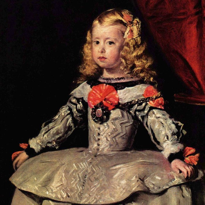 Репродукция Эрмитаж версия 5 Инфанта Маргарита в возрасте 5 лет - купить Картины по цене 4500.0