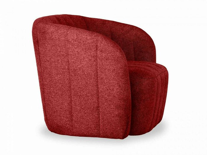 Кресло Lecco красного цвета - лучшие Интерьерные кресла в INMYROOM