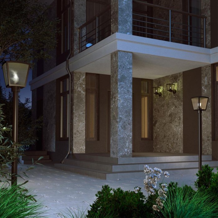 Уличный настенный фонарь Novotech Park 370943 IP54 E27 18W PARK - лучшие Настенные уличные светильники в INMYROOM