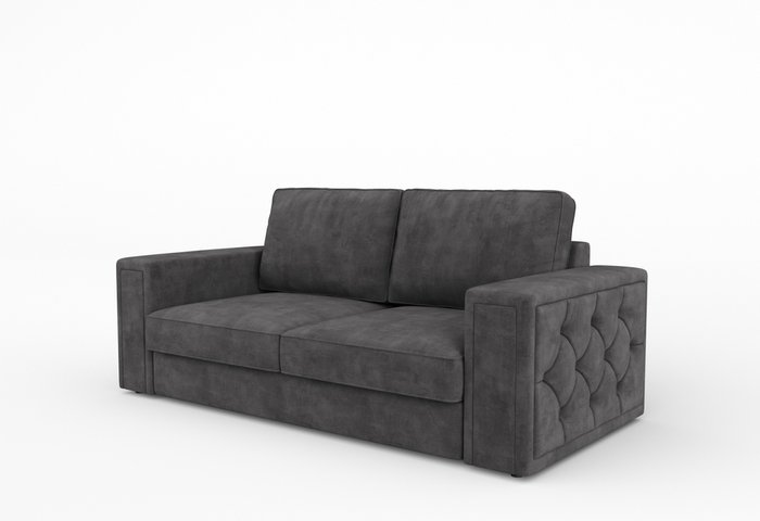 Диван-кровать Вивьен серого цвета - лучшие Прямые диваны в INMYROOM