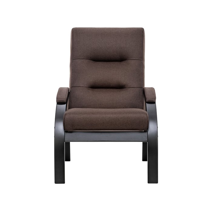 Кресло Лион коричневого цвета  - купить Интерьерные кресла по цене 17100.0