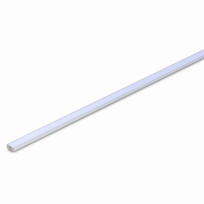 Накладной алюминиевый профиль с рассеивателем(к-т: 2 загл.+4 креп.Скобы) ST-Luce Алюминий анодированный Светодиодные ленты - купить Профили для светодиодных лент по цене 1150.0