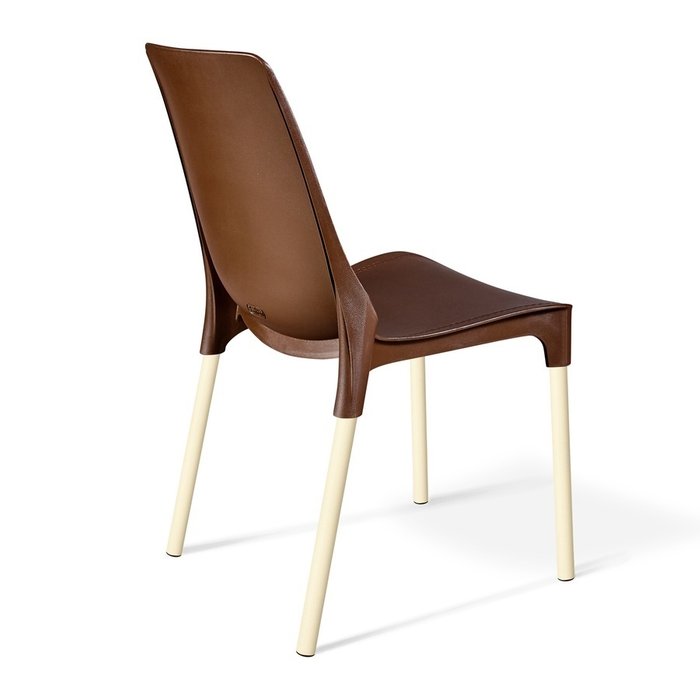 Стул Cecil коричневого цвета - купить Обеденные стулья по цене 3010.0