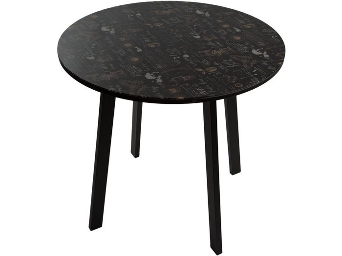 Стол Филд черного цвета - купить Обеденные столы по цене 13860.0