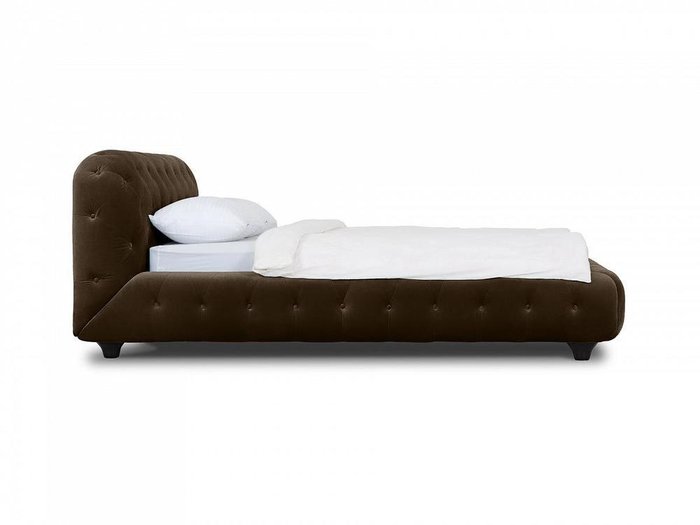Кровать Cloud темно-коричневого цвета 160х200 - лучшие Кровати для спальни в INMYROOM