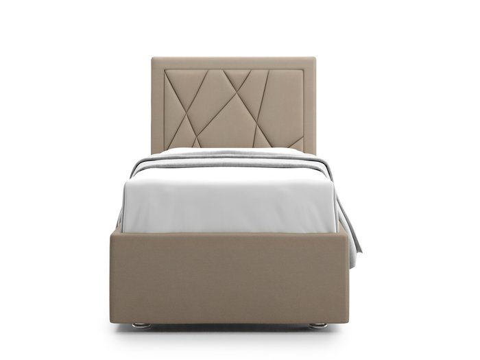 Кровать Premium Milana 3 90х200 коричневого цвета с подъемным механизмом - купить Кровати для спальни по цене 60700.0