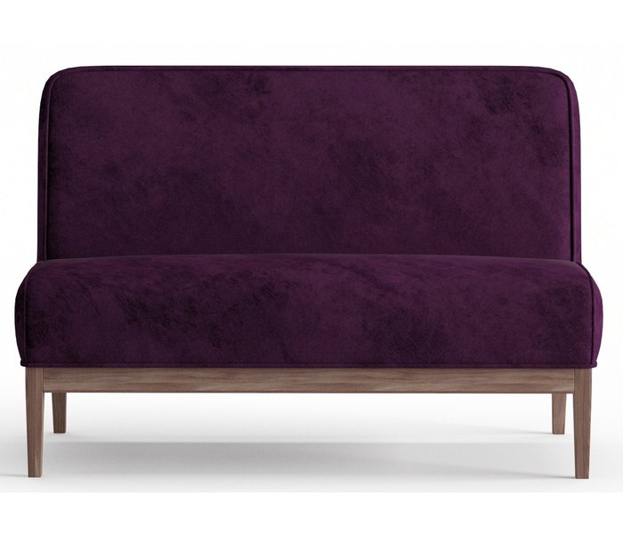 Диван из велюра Арагорн фиолетового цвета - купить Прямые диваны по цене 26490.0