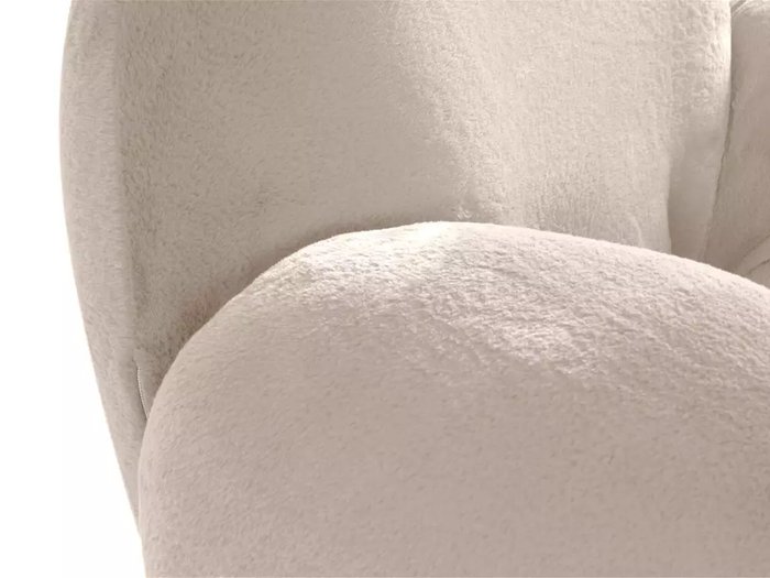 Кресло Flemming Wood светло-бежевого цвета - лучшие Интерьерные кресла в INMYROOM Кресло Flemming Wood светло-бежевого цвета - лучшие Интерьерные кресла в INMYROOM