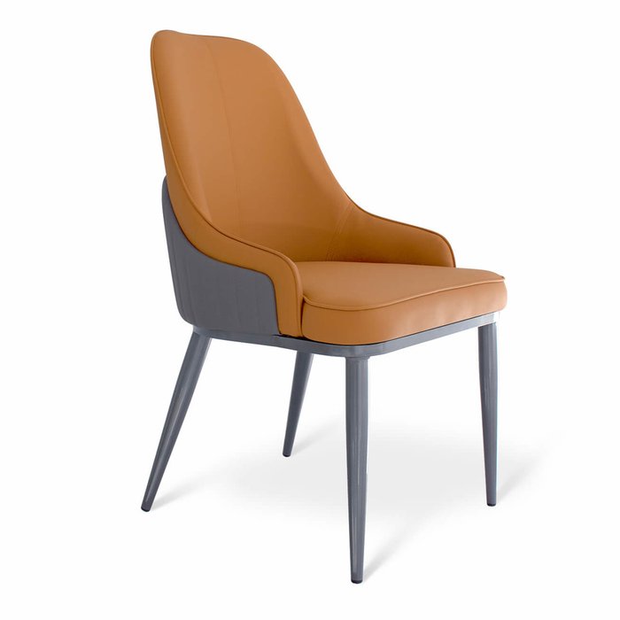Обеденный стул-кресло Epos песочно-серого цвета