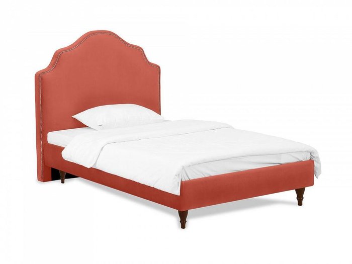 Кровать Princess II L 120х200 кораллового цвета