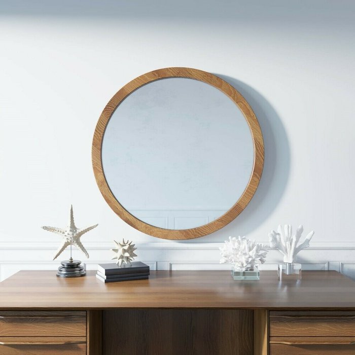 Зеркало Bruni круглой формы - купить Настенные зеркала по цене 27625.0
