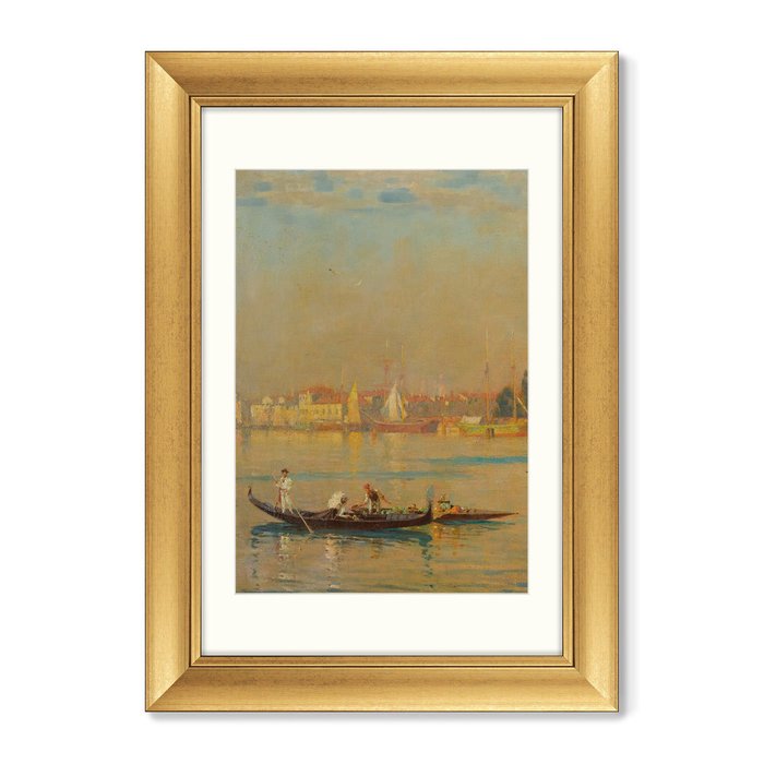 Набор из двух репродукций картин Venice Lagoon 1899 г. - купить Картины по цене 24998.0