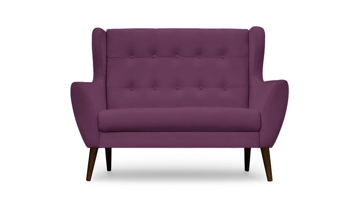 Диван Ньюкасл фиолетового цвета - купить Прямые диваны по цене 38900.0