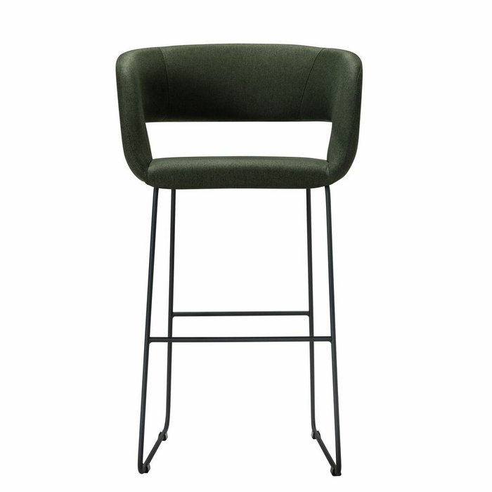 Барный стул Hugs темно-зеленого цвета - купить Барные стулья по цене 11090.0