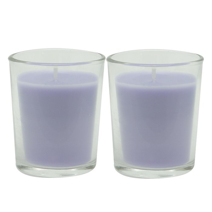 Набор из двух ароматических свечей Французская лаванда - купить Ароматы для дома по цене 350.0