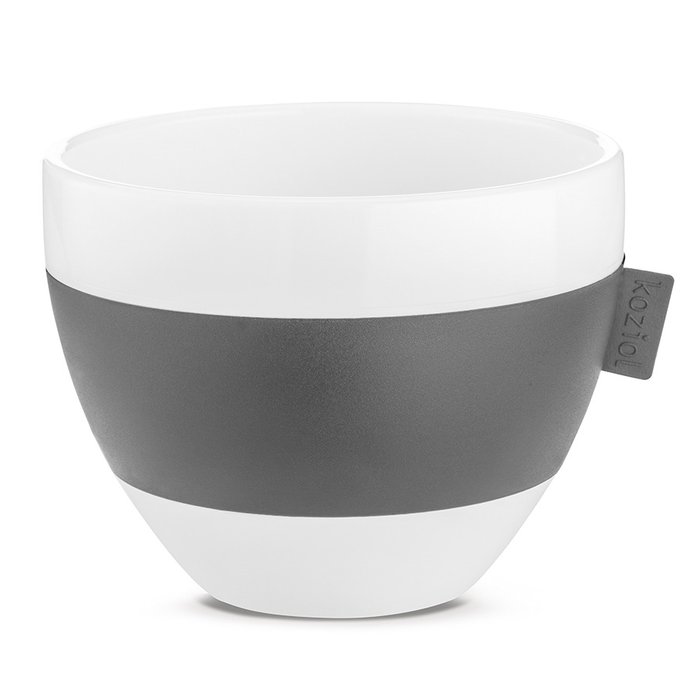 Чашка с термоэффектом Aroma бело-серого цвета