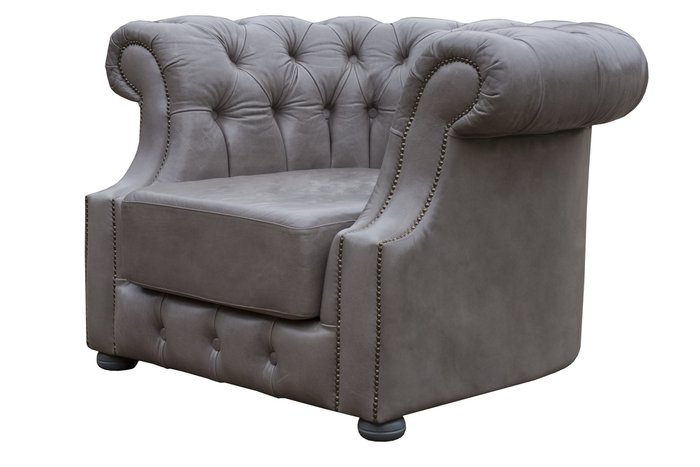 Кресло Giante серого цвета