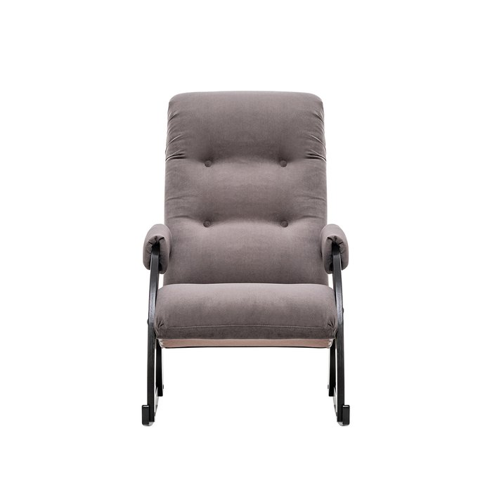 Кресло-качалка Модель 67 серого цвета - купить Интерьерные кресла по цене 12999.0