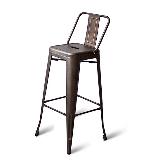 Стул Marais Barstool (Tolix style), дизайн Ксавье Пошара