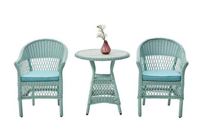 Кресло садовое Калифорния голубого цвета - купить Садовые кресла по цене 20076.0