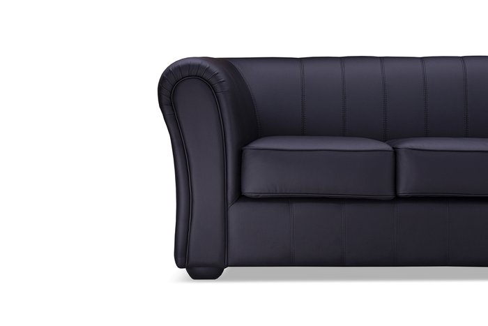 Прямой диван-кровать Бруклин Премиум черного цвета - купить Прямые диваны по цене 48700.0