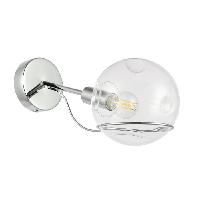  Светильник настенный Baca с прозрачным плафоном - купить Бра и настенные светильники по цене 2970.0
