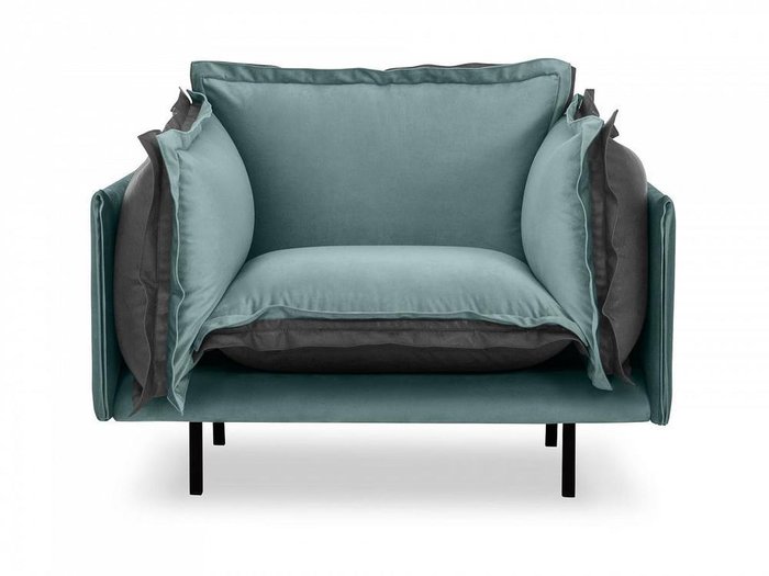 Кресло Barcelona бирюзового цвета - купить Интерьерные кресла по цене 69210.0