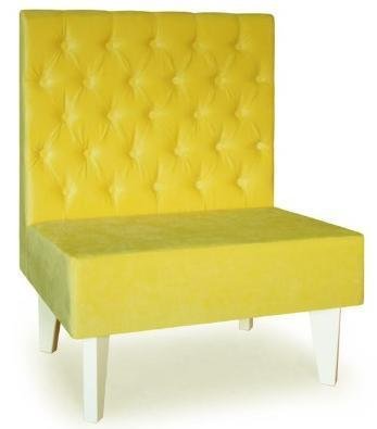 Кресло Олфорд (Кармен) Yellow желтого цвета