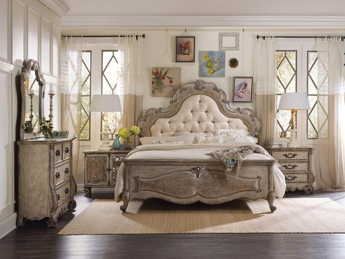 Кровать Chatelet King - купить Кровати для спальни по цене 340589 Кровать Chatelet King - купить Кровати для спальни по цене 340589