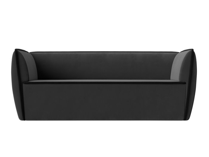 Прямой диван Бергамо серого цвета - купить Прямые диваны по цене 31999.0