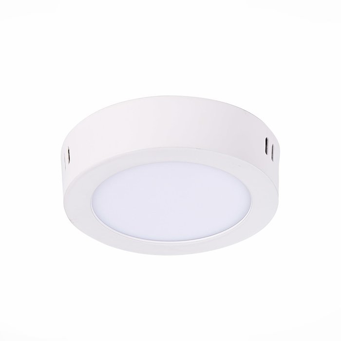 Светильник настенно-потолочный Белый LED 1*6W 3000K 330Lm Ra80 120° IP20 D110xH28 90-265V NUBES - купить Бра и настенные светильники по цене 530.0