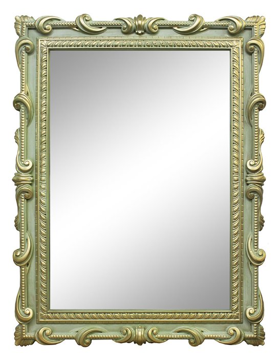 Зеркало Лива Олива золото с патиной